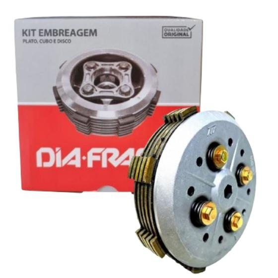 Imagem de Kit Embreagem Completo Honda CG 125 Titan/ CG 125 Fan - DiaFrag DKE-00100