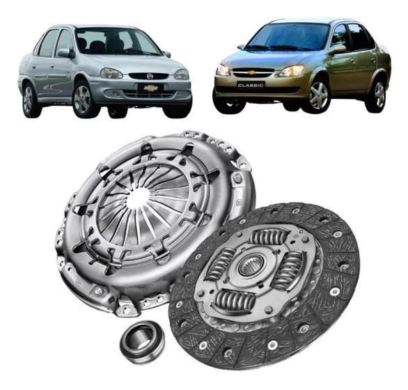 Kit Embreagem Corsa Classic 1.0 2007 2008 2009 2010 2011 Menor preço em Kit Embreagem Corsa Classic 1.0 2007 2008 2009 2010 2011