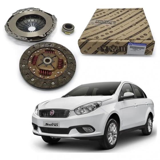 Kit Embreagem Fiat Grand Siena e Novo Palio 1.4 Original Fiat Menor preço em Kit Embreagem Fiat Grand Siena e Novo Palio 1.4 Original Fiat