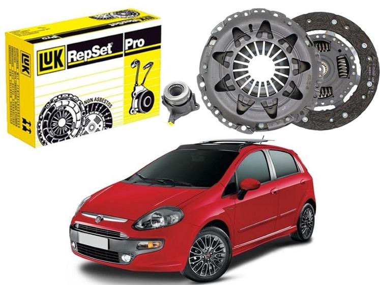 Kit embreagem luk atuador fiat punto 1.6 2011 a 2017 Menor preço em Kit embreagem luk atuador fiat punto 1.6 2011 a 2017