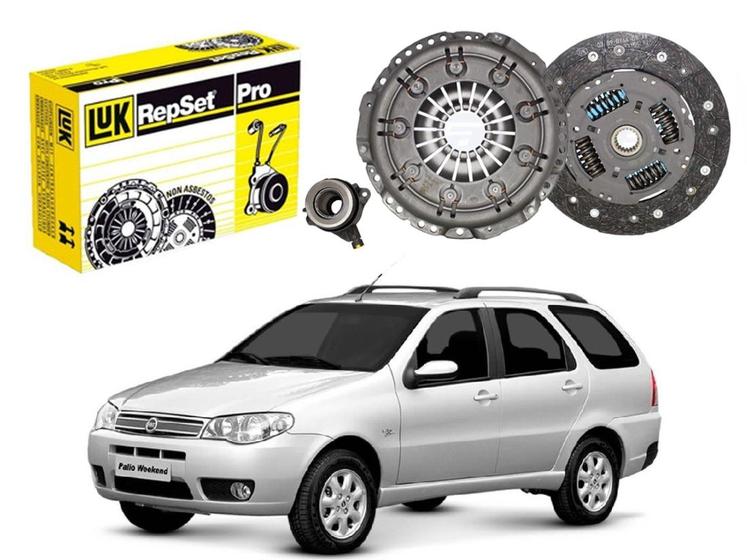 Imagem de Kit embreagem luk fiat palio weekend 1.8 8v 2003 a 2010