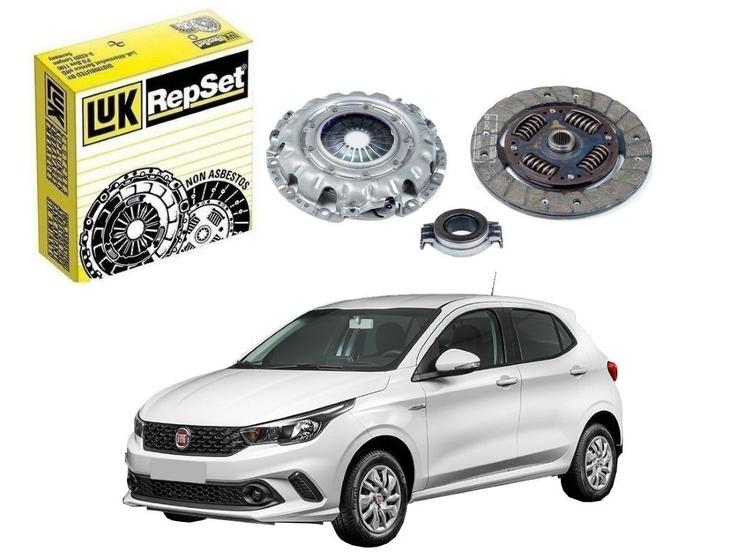 Kit embreagem luk original fiat argo 1.0 3 cilindros 1.3 4 cilindros ...