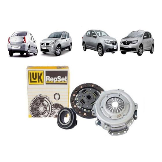 Imagem de Kit Embreagem luk Renault Clio 2001 2002 2003 2004 2005 2006 2007