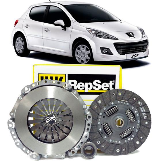 Kit embreagem repset 200mm 18 estrias - peugeot 207 2008 á 2018 - 6203086000 - kit00750 Menor preço em Kit embreagem repset 200mm 18 estrias - peugeot 207 2008 á 2018 - 6203086000 - kit00750
