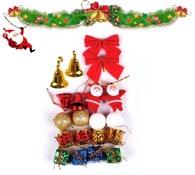 Kit Enfeites Natal Completo Arvore Natal 20 Itens Sortidos é boa?