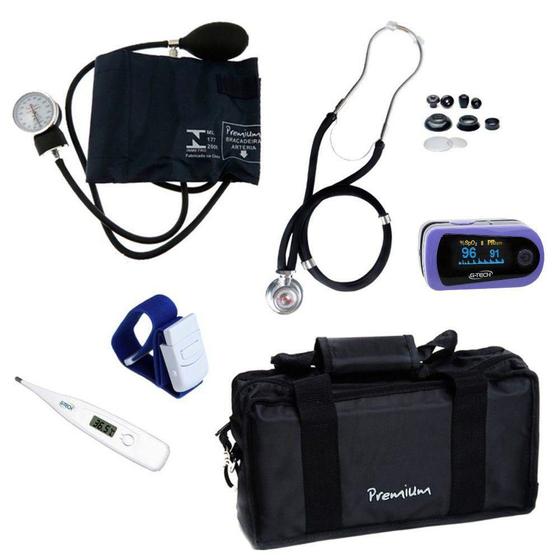 Imagem de Kit Enfermagem Acadêmico Completo Com Estojo