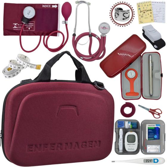 Imagem de Kit Enfermagem Estagio Super Luxo Completo  Especial Premium