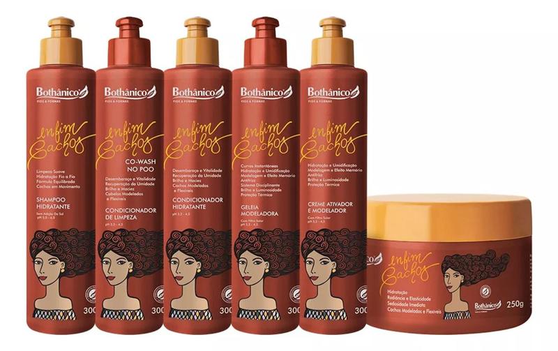 Imagem de Kit Enfim Cachos Bothanico Hair 5 Itens