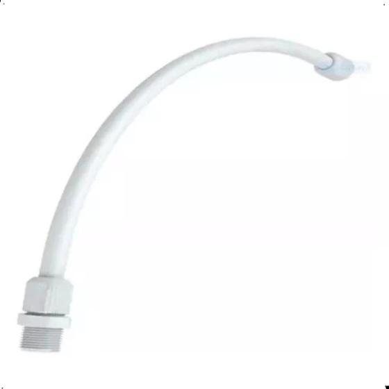 Imagem de Kit Engate Flexível Branco 40cm C/ 20 Un.