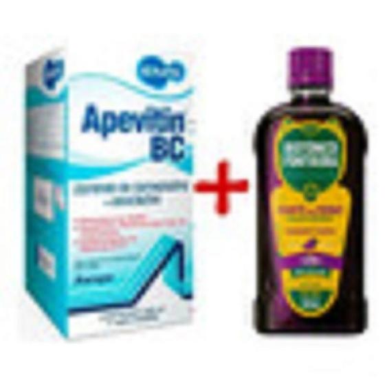 Imagem de Kit engorda biotonico fontoura 400ml + apevitin bc 240ml