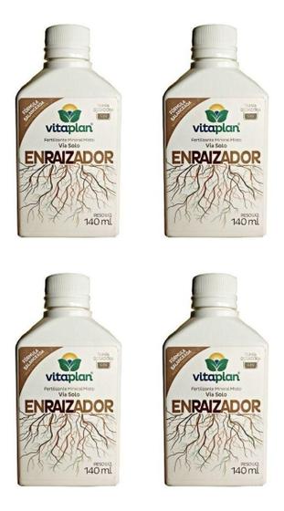 Imagem de kit Enraizador vitaplan 140 ml com 4 unidades