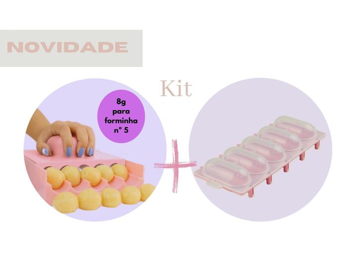 Imagem de Kit Enrolador de Doces 8g e Chocalho p/ Confeitos 