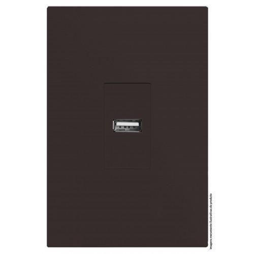Imagem de Kit Entrada Usb 2.A Vertical 4X2 Brs12326-9Ch
