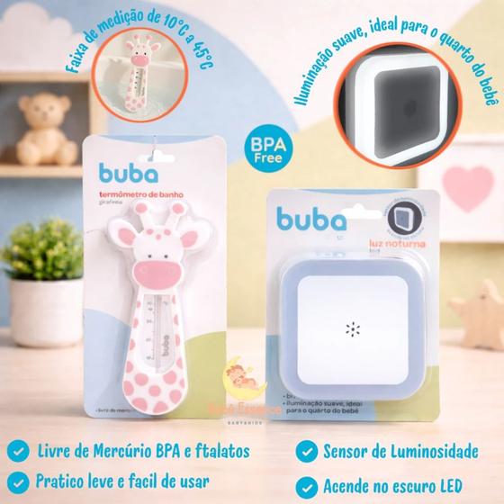 Kit Enxoval Bebê Buba Rosa Completo Higiene e Cuidados Recém Nascido
