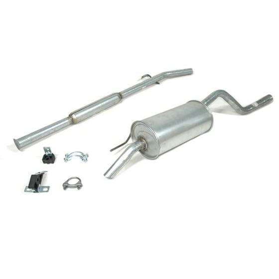 Imagem de Kit Escapamento Intermediario + Traseiro Clio 1.0 16v 99 12