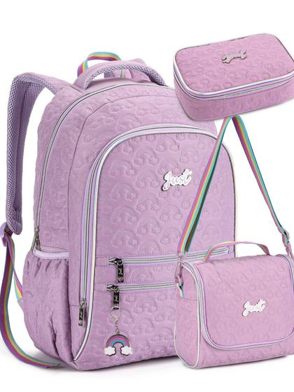 Imagem de Kit Escolar Meninas Arco LL Mochila de Costas + Lancheira