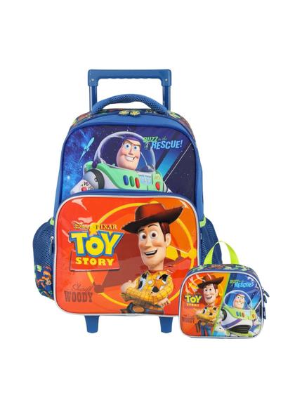 Imagem de Kit Escolar Mochila De Rodas+Lancheira Toy Story