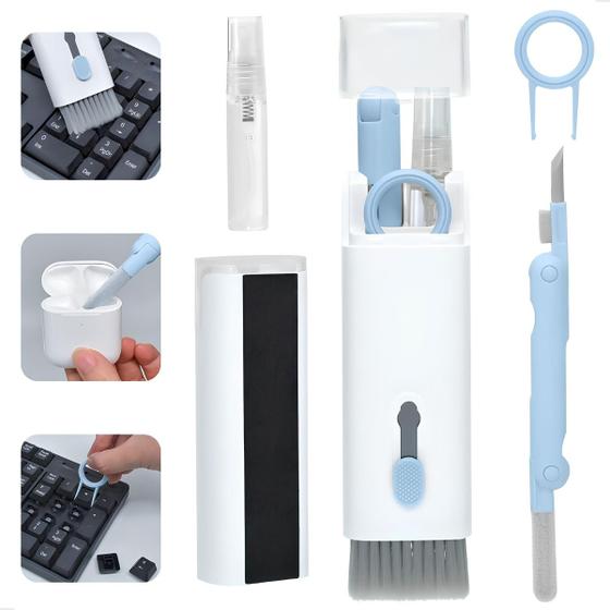 Kit Escova Limpeza Notebook Celular Teclado Fone Pc 7 Em 1 Menor preço em Kit Escova Limpeza Notebook Celular Teclado Fone Pc 7 Em 1