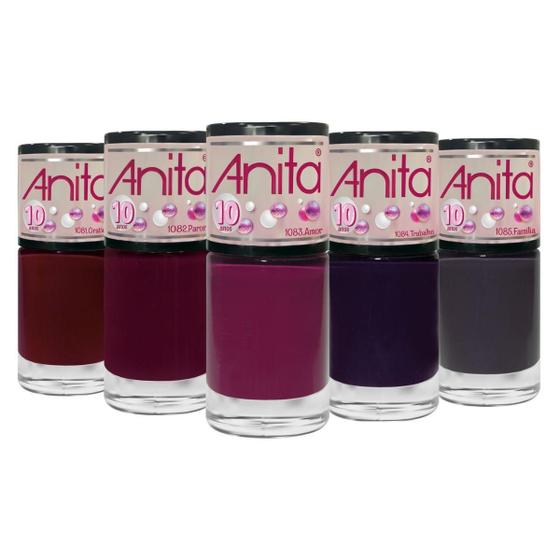 Imagem de Kit Esmalte Anita Coleção 10 Anos