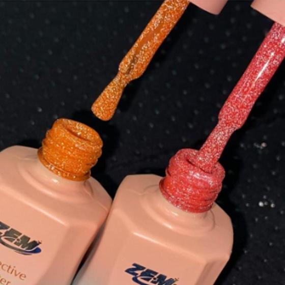 Imagem de Kit Esmalte Gel Refletivo 15g - Alta Reflectância