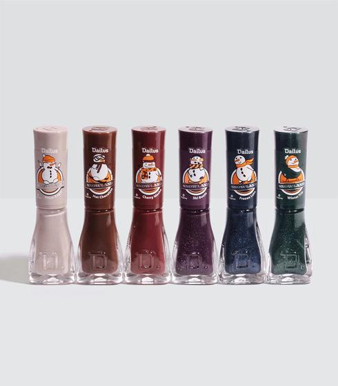 Imagem de Kit Esmaltes Dailus Coleção Snowland Lançamento Cores de Inverno