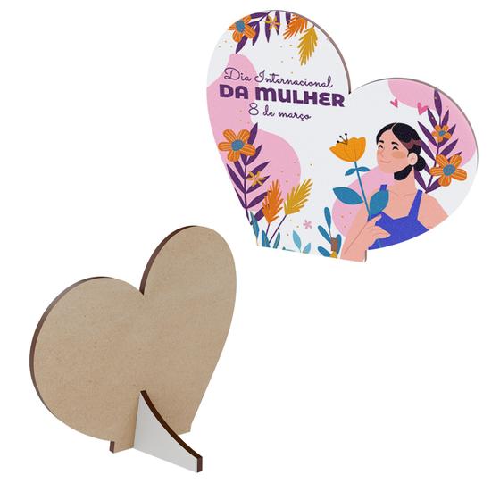 Imagem de Kit Especial com 15 Lembrancinhas de Coração para o Dia das Mulheres