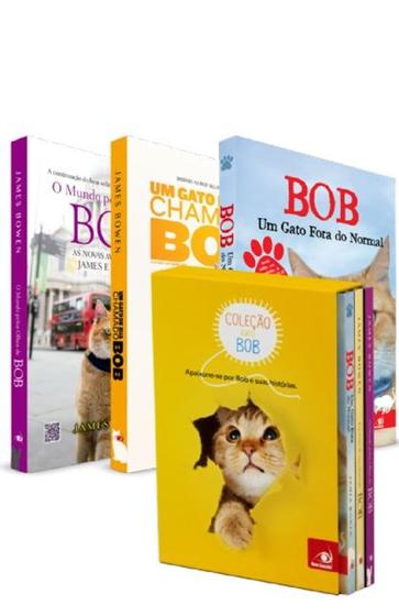 Kit Especial - Gato de Rua Chamado Bob (3 livros) - Novo conceito Menor preço em Kit Especial - Gato de Rua Chamado Bob (3 livros) - Novo conceito