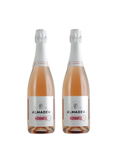 Imagem de Kit Espumante Almadén Rosé Moscatel 750ml 2 unidades