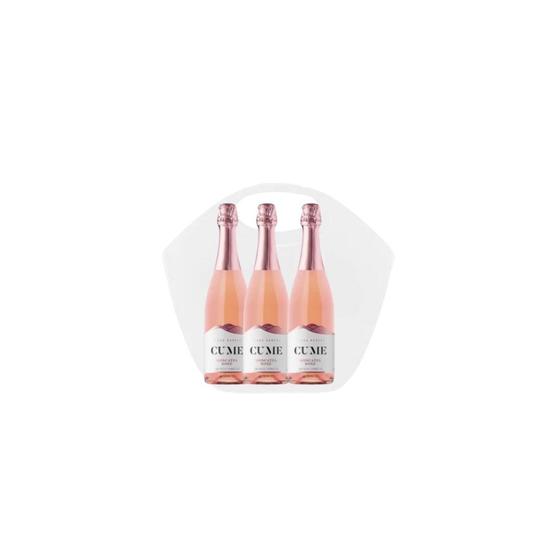 Imagem de Kit Espumante Cume Moscatel Rosé 750ml Com Ice Bag