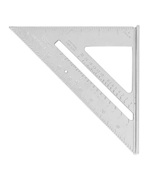 Imagem de Kit Esquadro Speed Square Alumínio Triangular 7 E 12pol. Tipo Swanson