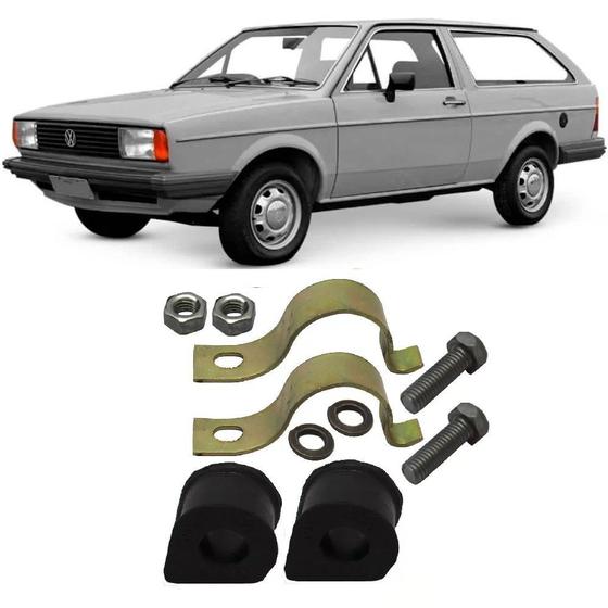 Imagem de Kit Estabilizador Volkswagen Parati DianteiroCentral 1982 Até 1995 16MM - O Par