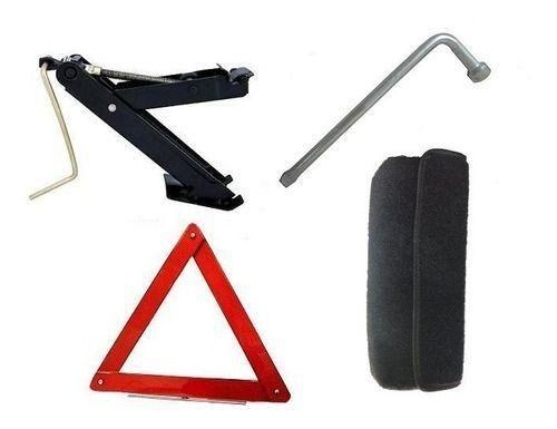 Kit Estepe Chave L19mm + Macaco + Triangulo +bolsa Exclusiva Menor preço em Kit Estepe Chave L19mm + Macaco + Triangulo +bolsa Exclusiva
