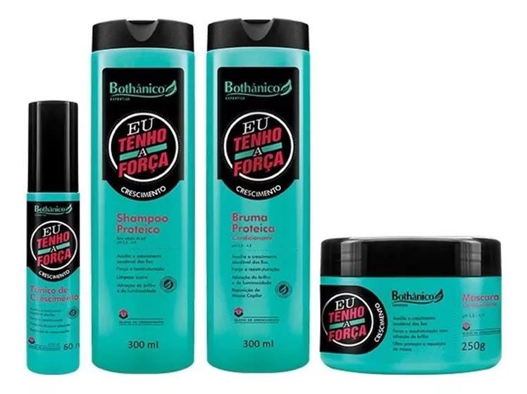 Imagem de Kit Eu Tenho A Força Com 4 Itens Bothânico Hair