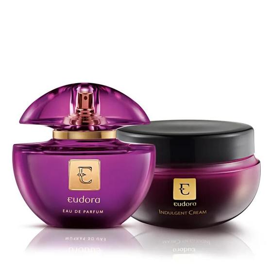 Imagem de Kit Eudora Eau De Parfum + Hidratante Desodorante Corporal Idulgent Cream 250g