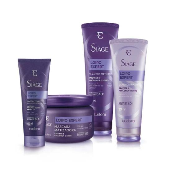 Imagem de Kit Eudora Siàge Loiro Expert Completo