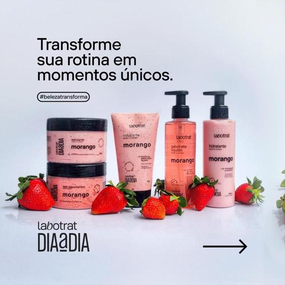 Imagem de Kit Experiência de Banho Morango Labotrat - 5 itens