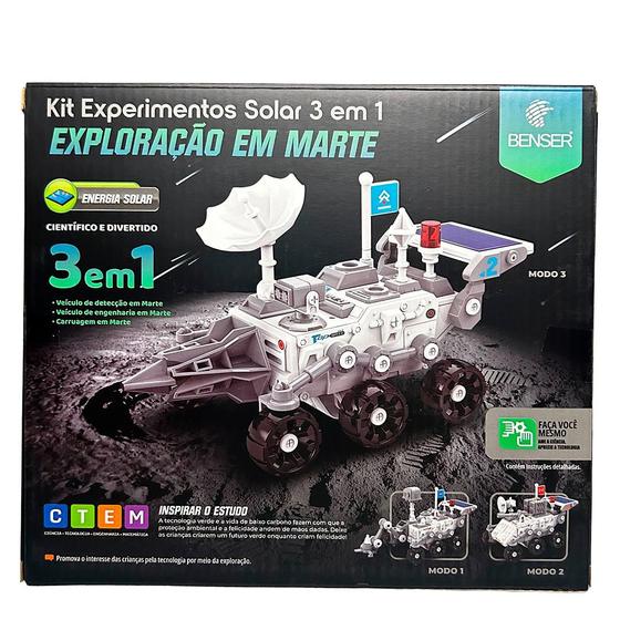 Imagem de Kit experimentos solar 3 em 1 - exploração em marte - com inmetro