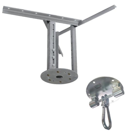 Kit extensor ajustável para teto com forro de gesso - 37 a 60 cm ...