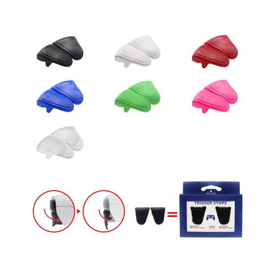 Imagem de Kit Extensor Antiderrapante Trigger Stops Compatíveis com os Gatilhos do Controle de PlayStation 5 Ps5