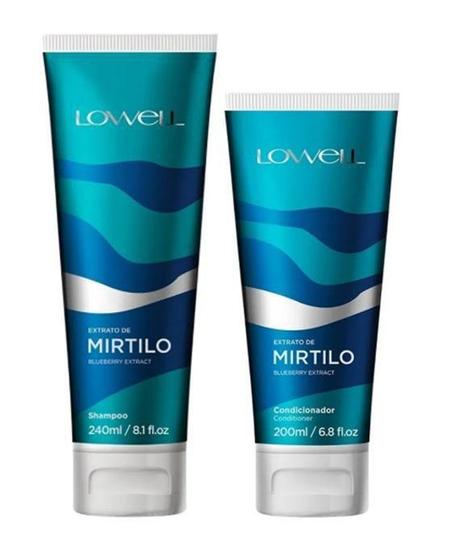 Imagem de Kit Extrato de Mirtilo Shampoo 240ml + Condicionador 200ml - Lowell