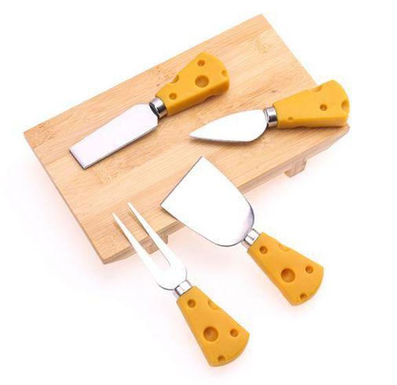 Imagem de Kit facas de queijo 4pcs queijinho - WINCY