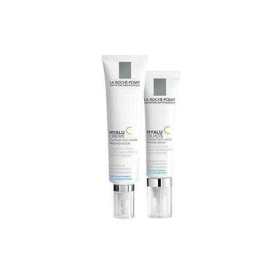 Imagem de Kit Facial La Roche-Posay Redermic - Creme e Creme para os Olhos 15ml