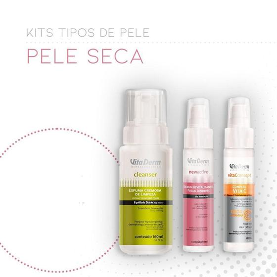 Imagem de Kit facial para peles secas