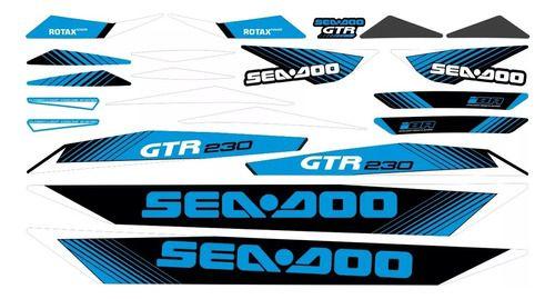 Imagem de Kit Faixa Adesivo Sea Doo Gtr 230 Ano 2015