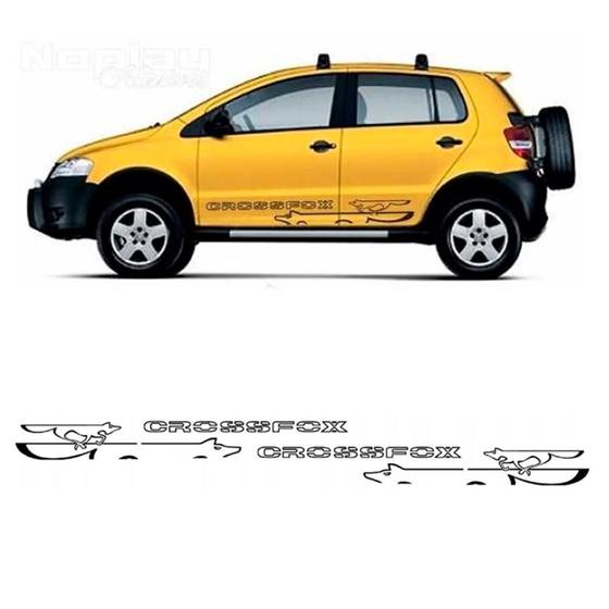 Imagem de Kit Faixa Lateral Crossfox 2009 A 2011 Preto