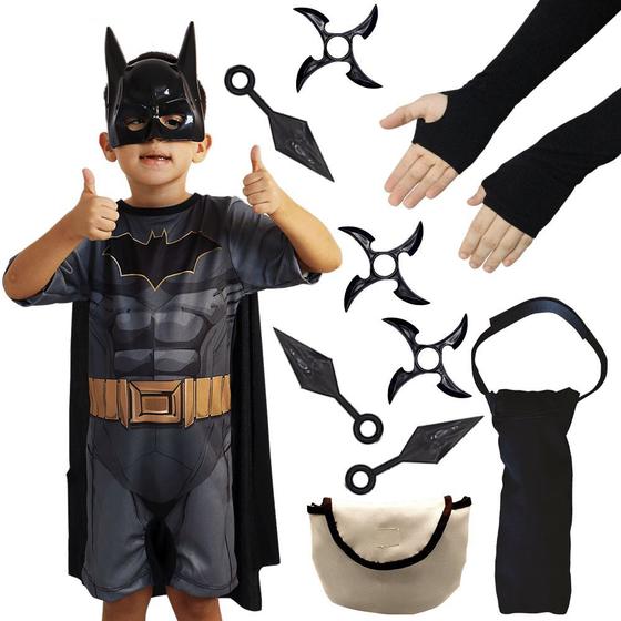 Kit Fantasia Infantil Kunai Luva de Super Heroi + Colar Geek - Geeks -  Fantasias para Crianças - Magazine Luiza