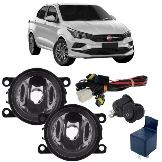 Imagem de KIT Farol Auxiliar Fiat Cronos 2017 a 2022