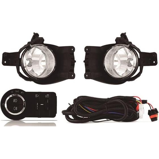 Imagem de Kit Farol Auxiliar Milha S10 E Trailbler 2017+ Bmo Com Reg