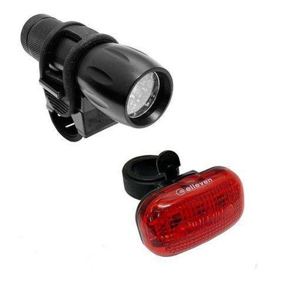 Imagem de Kit Farol Com Pisca Light Traseiro Elleven Bicicleta Bike