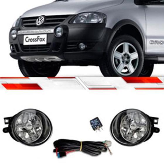 Imagem de KIT FAROL DE MILHA GOL G4 PARATI SAVEIRO POLO FOX SPACEFOX CROSSFOX 2003 Até 2009 COM SOQUET - ORGUS